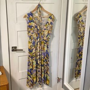 Canadian Made Cici faux wrap dress